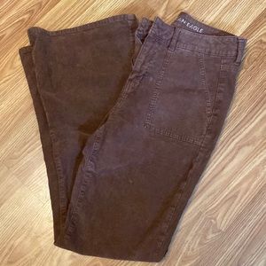 Corduroy Brown Bootcut Jeans